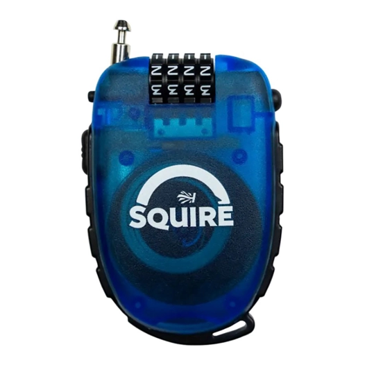 combination padlock with retractable cable 900 mm