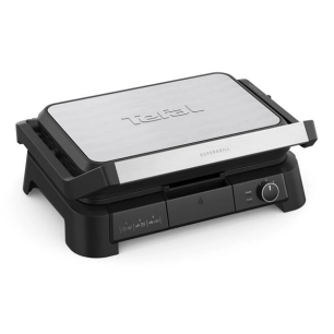 grill viande 3en1 xl 2000w th° plaque amovible noir - tefal