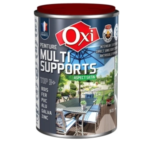 Peinture Multi Support Top 3 Bordeaux 250 Ml - OXI