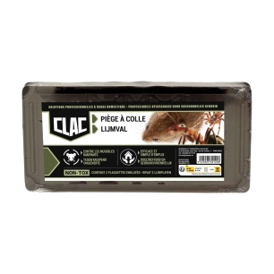 piège à colle anti-nuisibles rampants lot de 2 - clac