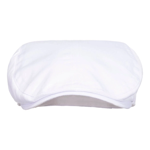 casquette plate de chef - taille l - blanc - portwest