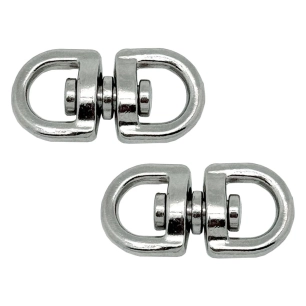 anneau pivotant ap12, acier nickelé, 5/8 16 mm. 2 unités