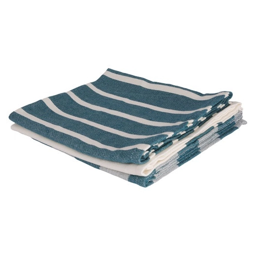 lot 3 torchons 50 x 70 cm green heron - stoff - cosy & trendy