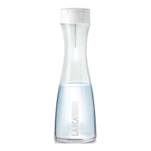 bouteille filtrante instantanée en verre de 1 l avec 1 filtre