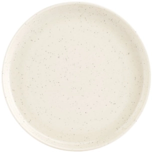 6 dot assiette plate 19,5cm vanille - ona