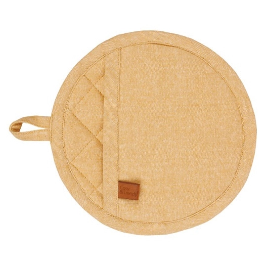 manique ronde 20 cm amber gold - stoff - cosy & trendy