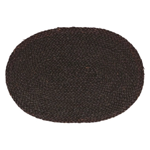 tabletop set de table 44,5x30cm noir - salt & pepper