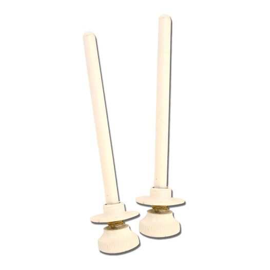 blinder serrure pr09 blanc, 120 x 25 x 8 mm