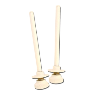 blinder serrure pr09 blanc, 120 x 25 x 8 mm