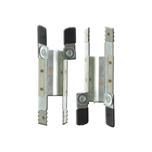 serrure à bouclier dentée en acier inoxydable pr25 cu a