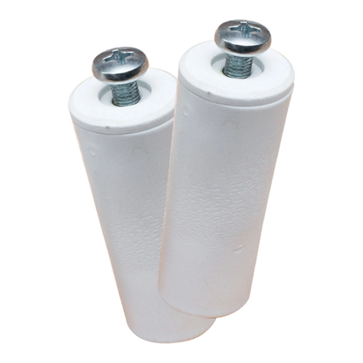 pr08 bouchon aveugle, blanc 40 mm 2 unités