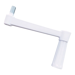 poignée pour tour à obturateur pr27 40 kg blanche