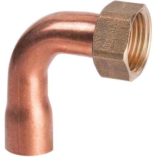 coude ecrou pris. f 20x27-18