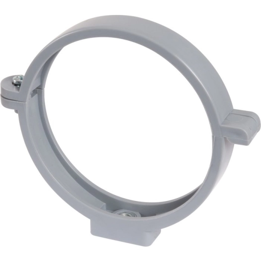 Collier de fixation tube à vis ø 100 mm - Largeur 8 mm - Gris - GIRPI