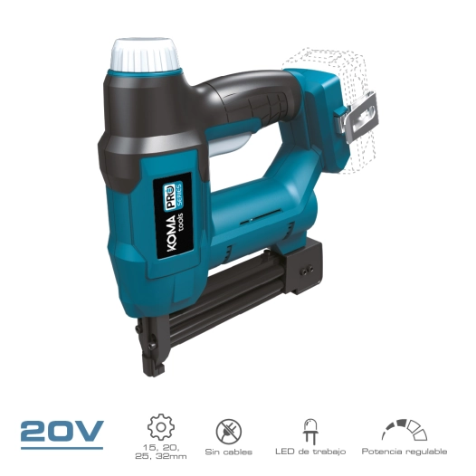 cloueuse 20v (sans batterie ni chargeur)