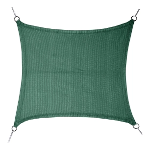 auvent voile green square 5 x 5 m