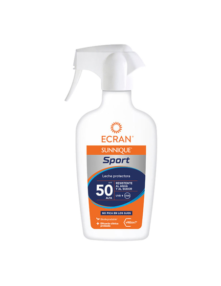 Lait Solaire Sportif F50 Spray ECRAN Protection solaire très haute pour sportifs - ECRAN
