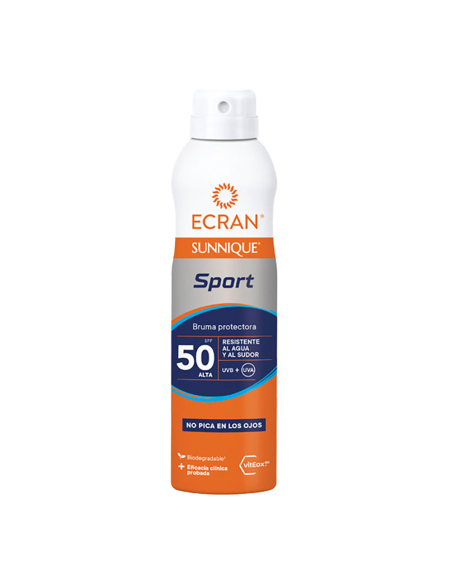 Brume Solaire Sportive F50 ECRAN Protection solaire haute performance pour sportifs - ECRAN