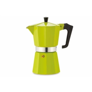 cafétière 6 tasses 18 x 10 x h20.5 cm - vert - italexpress - pezzetti