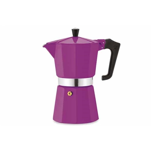 cafétière 6 tasses 18 x 10 x h20.5 cm - lila - italexpress - pezzetti