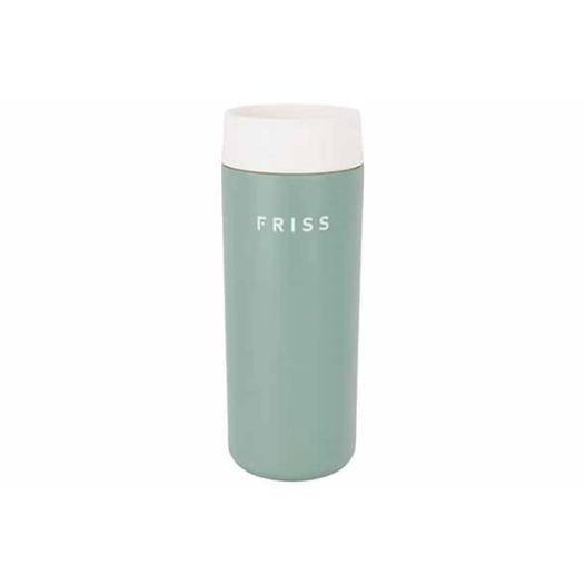 6 mug de voyage 350ml 7.1 x 7.1 x 18.2 cm vert - friss