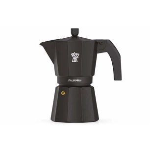 cafétiere 6 tasses 19 x 10.4 x h20 cm - noir - italexpress - pezzetti