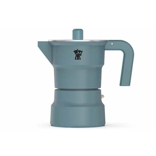 cafétière 6 tasses 16.5 x 10.5 x h19 cm - vert - solidexpress - pezzetti