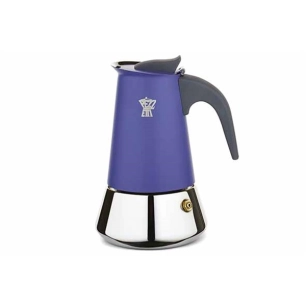 cafétière 2 tasses 11 x 9 x h14.5 cm - indigo - steelexpress - pezzetti