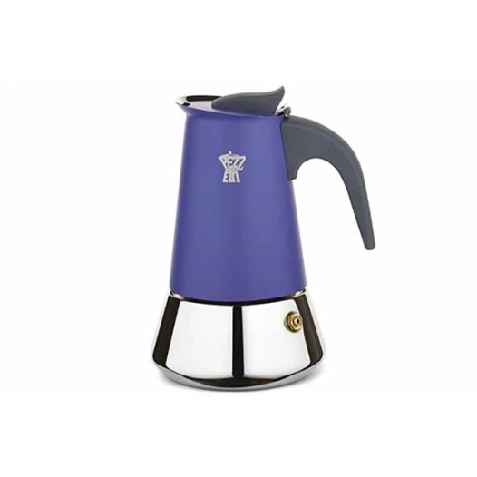 cafétière 6 tasses 12 x 11 x h19 cm - indigo - steelexpress - pezzetti