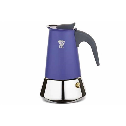 cafétière 10 tasses 15 x 13.5 x h21.5 cm - indigo - steelexpress - pezzetti