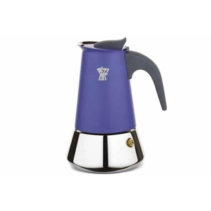 cafétière 10 tasses 15 x 13.5 x h21.5 cm - indigo - steelexpress - pezzetti