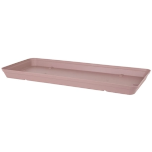 Soucoupe jardinière rectangulaire xl capri 60cm taupe