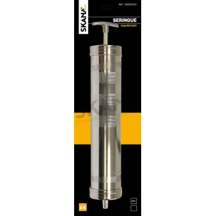 seringue d'huile pour vidange moteur. capacitã©: 0,60 l.