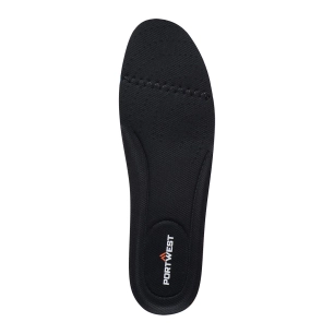 comfort insole - taille 46-48 - noir - portwest