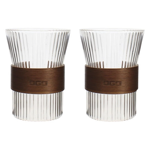 lot 2 tasses 25 cl transparent - karl - ogoliving