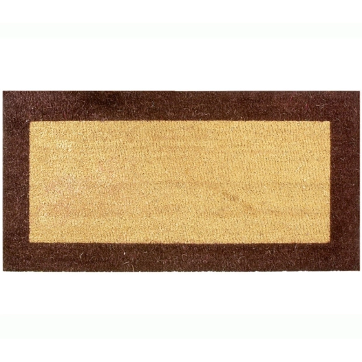 tapis coco 23mm écru/marron - btb