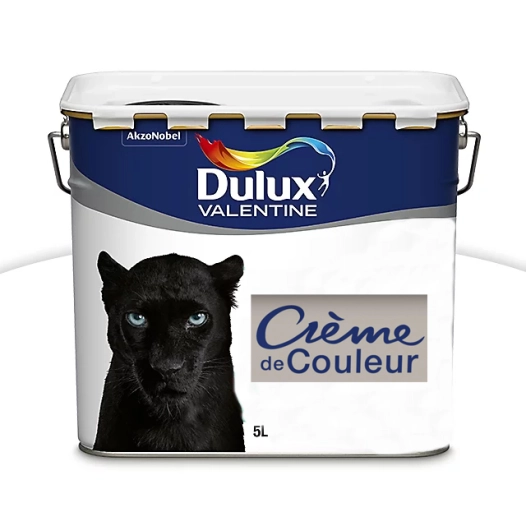 crème de couleur base white satin - dulux valentine