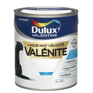 laque valénite mat velouté 2l - dulux valentine