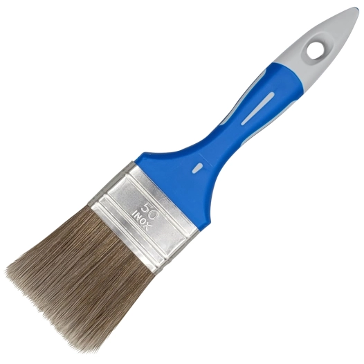 pinceau plat bi-matière lasure - savy