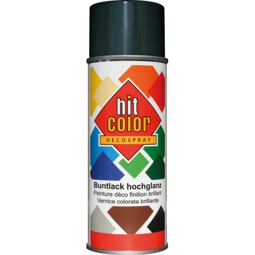 peinture brillante hitcolor aérosol 400 ml - hitcolor