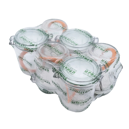 bocaux le pratique ø85 pack de 6 - le parfait le pratique