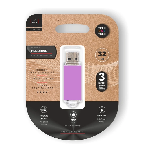 clé usb basic violet clair 32 go