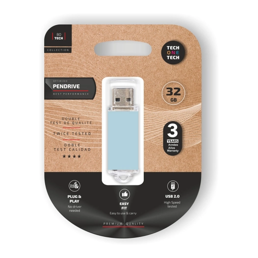 clé usb basic blue sky 32go