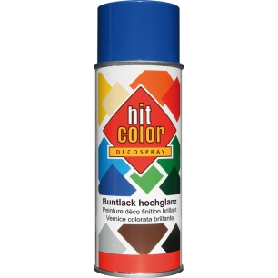 Hit Color Bleu Gentiane 400 Ml - HITCOLOR