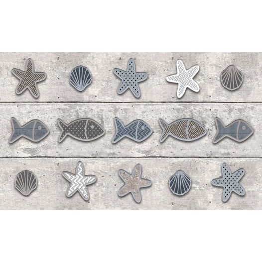 Tapis Velvet Shelves 45x150 - MERCURY