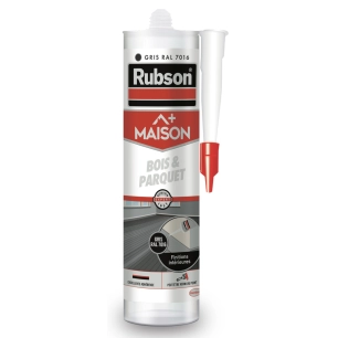 mastic maison bois & parquet 280 ml - rubson
