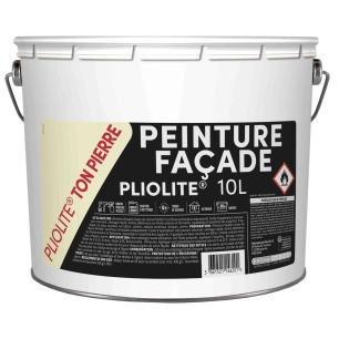peinture façade pliolite 10l - tout dans le prix