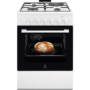 electrolux cuisinière mixte lkm624022w - electrolux