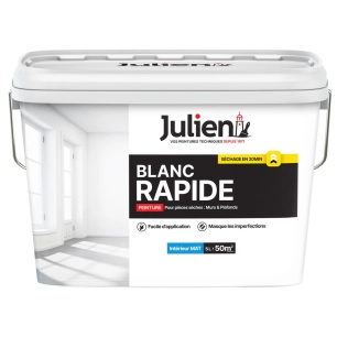 blanc rapide mat - julien