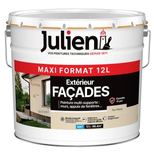 peinture multi-supports extérieur façades 12l - julien